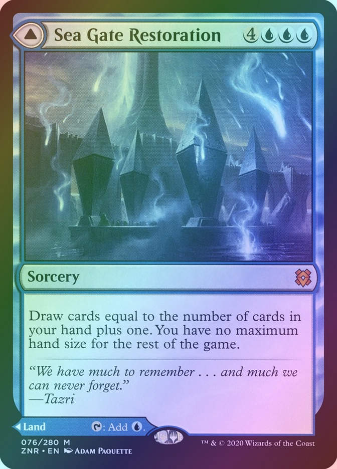 Sea Gate Restoration // Sea Gate, Reborn (ZNR) (76) / Foil