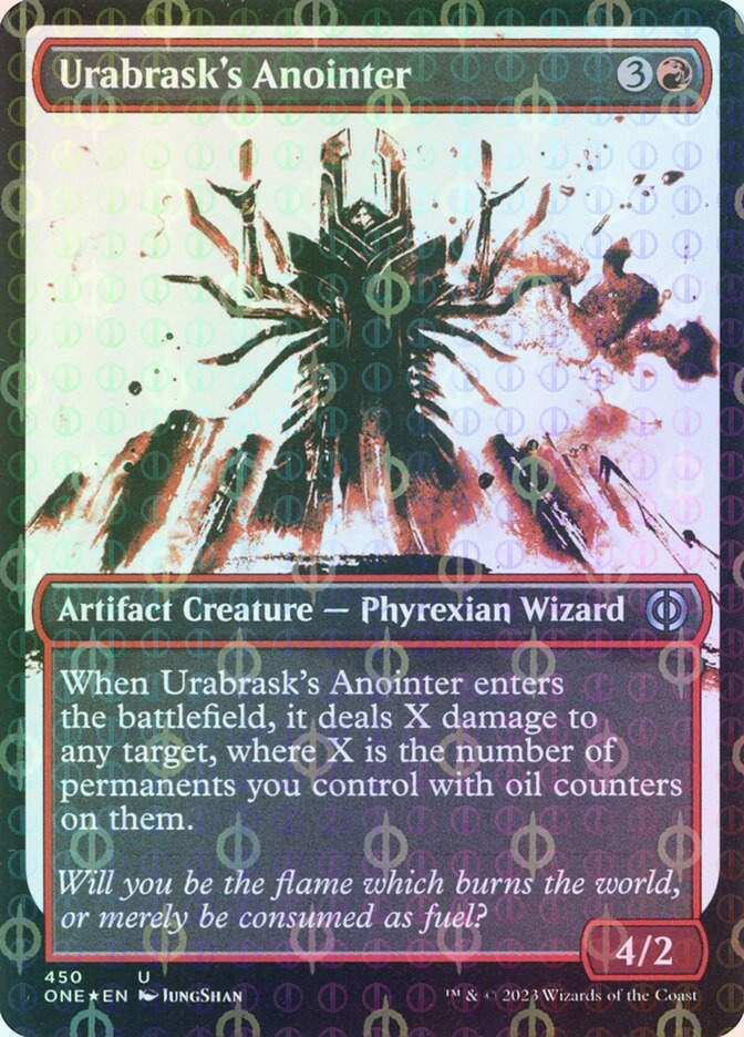 Urabrask's Anointer (ONE) (450) / Showcase / Compleat Foil