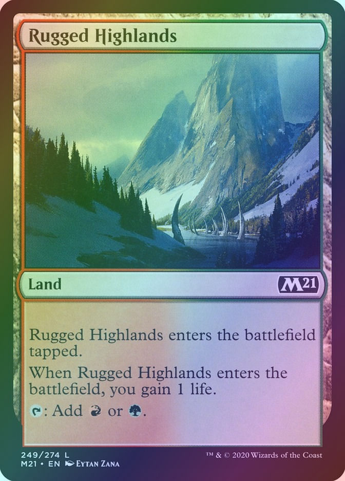Rugged Highlands (M21) (249) / Foil