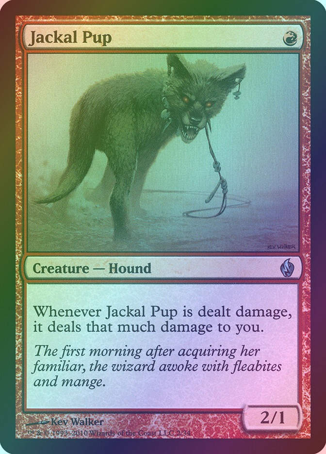 Jackal Pup (PD2) (2) / Foil