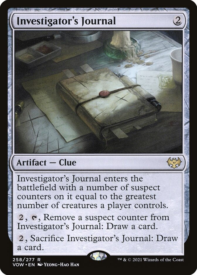 Investigator's Journal (VOW) (258)