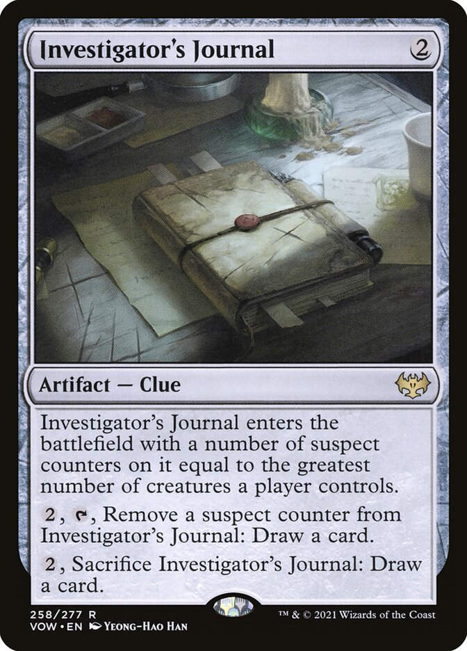 Investigator's Journal (VOW) (258)