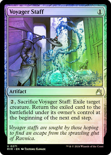 Voyager Staff (rvr) (271) / Foil