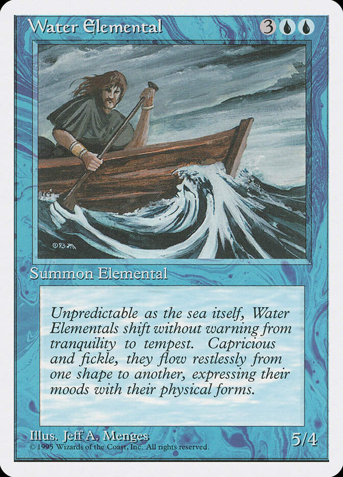 Water Elemental (4ED) (115)