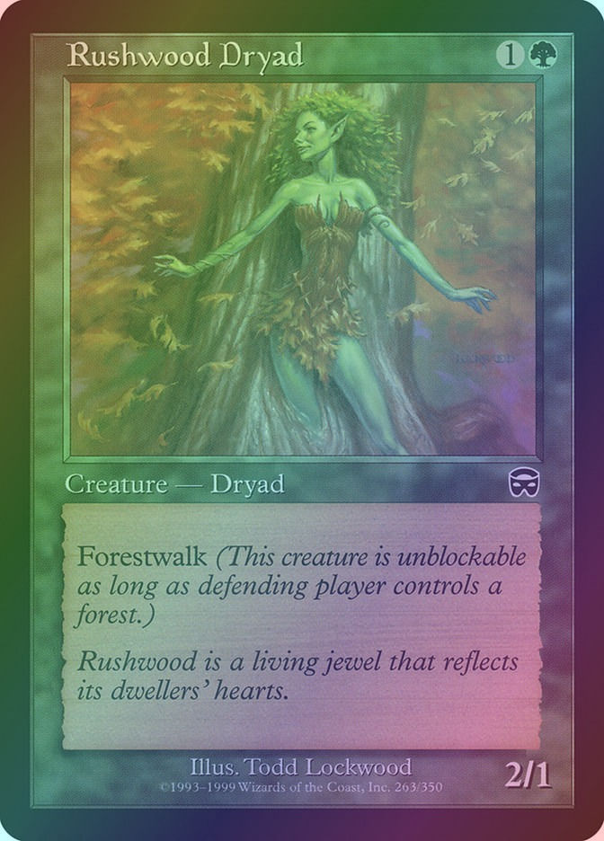 Rushwood Dryad (MMQ) (263) / Foil