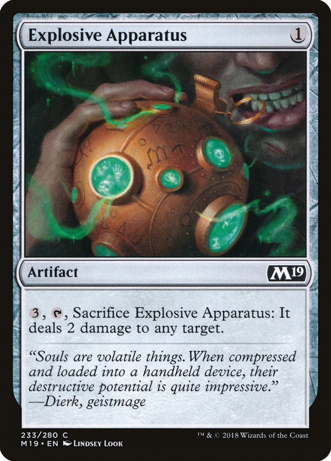Explosive Apparatus (M19) (233)