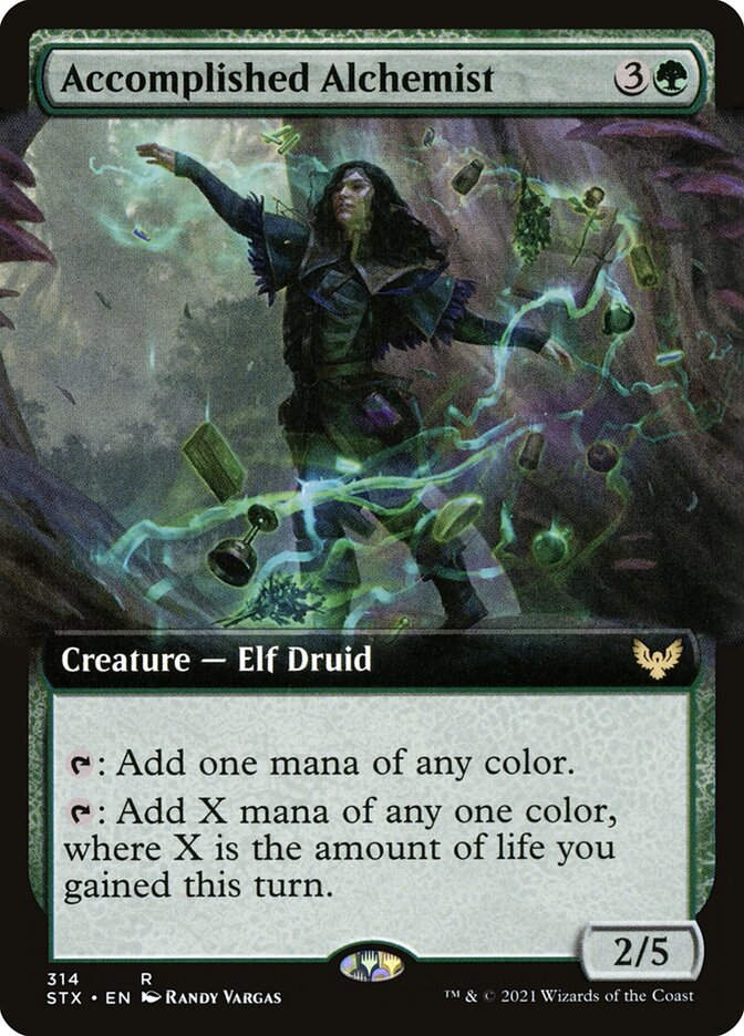 Accomplished Alchemist (STX) (314) / Extended Art
