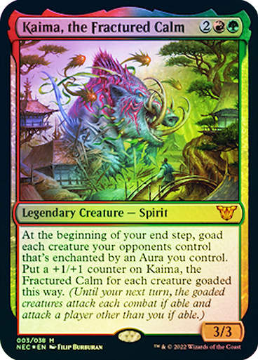 Kaima, the Fractured Calm (NEC) / Foil