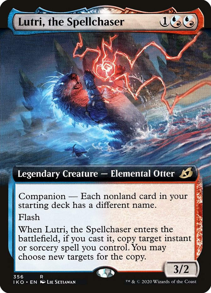 Lutri, the Spellchaser (IKO) (356) / Extended Art
