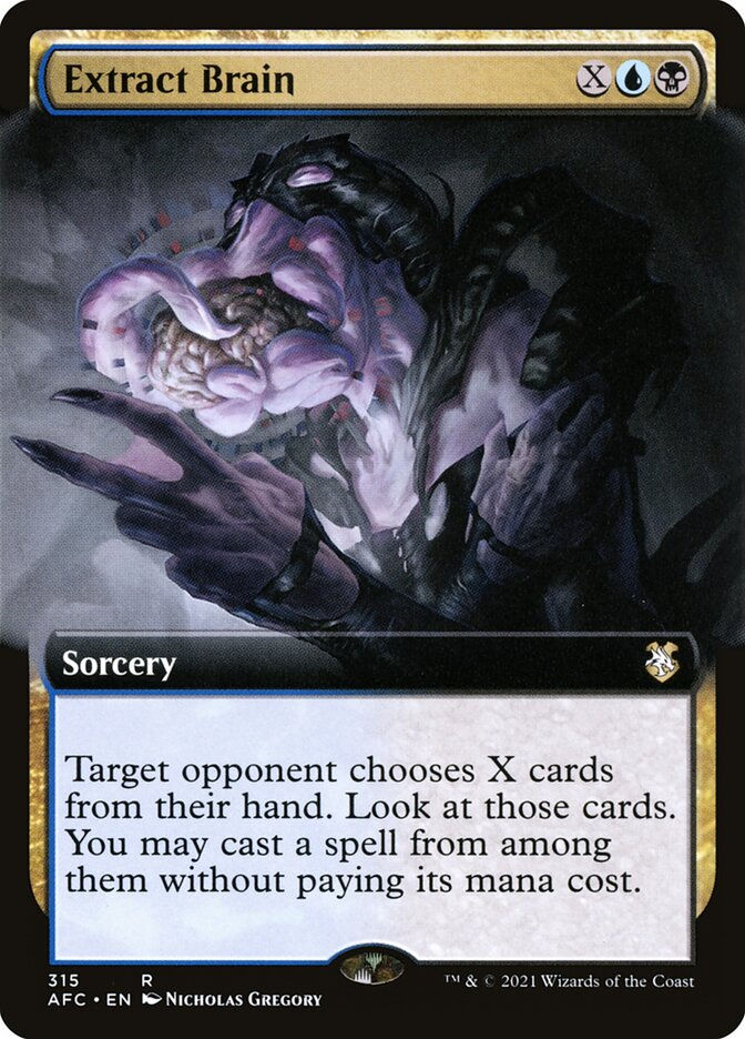 Extract Brain (AFC) (315) / Extended Art
