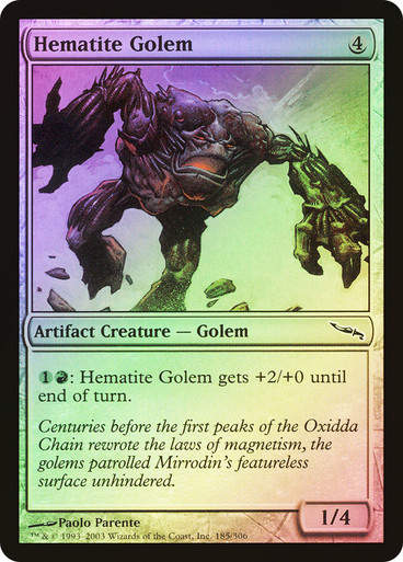 Hematite Golem (MRD) (185) / Foil