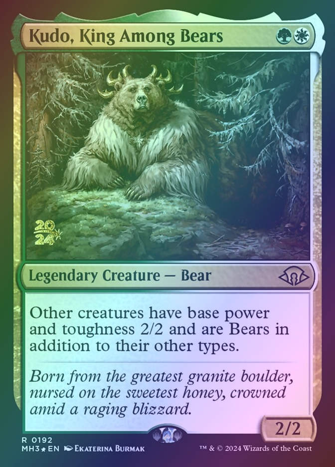 Kudo, King Among Bears (PMH3) (192s) / Foil