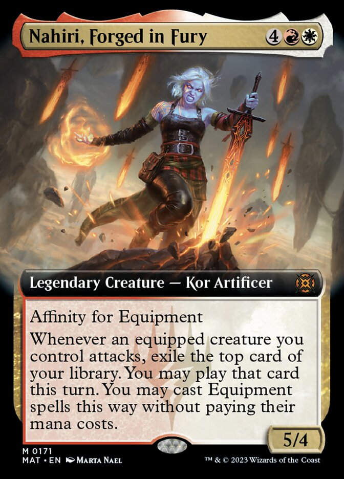 Nahiri, Forged in Fury (MAT) / Extended Art