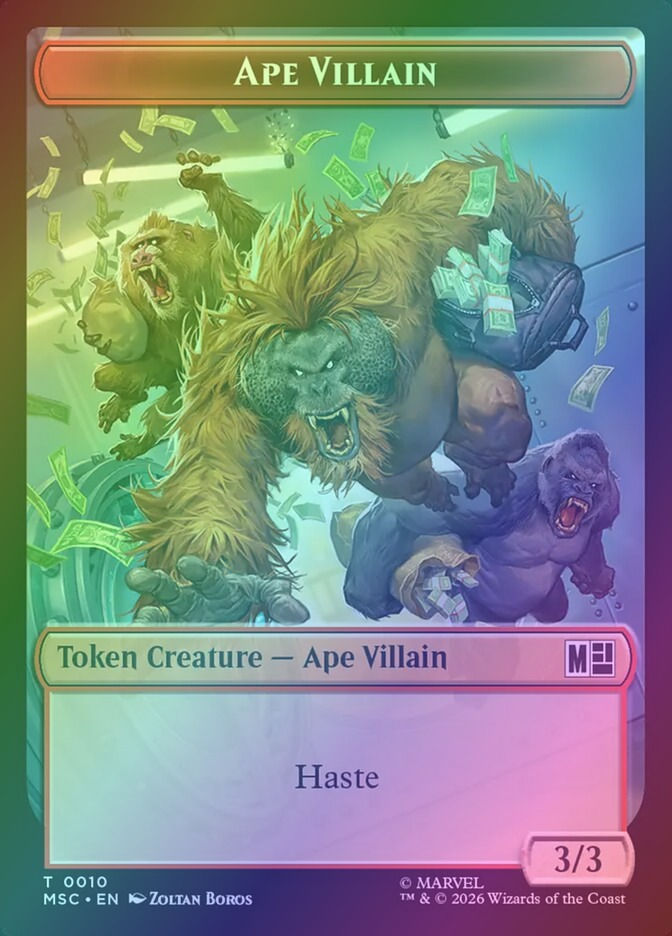 Shapeshifter // Ape Villain (TMSC) (2 // 10) / Foil — cara 2 de 2