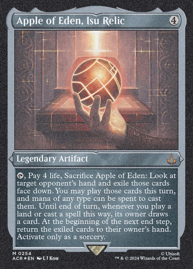 Apple of Eden, Isu Relic (ACR) (254) / Foil Etched