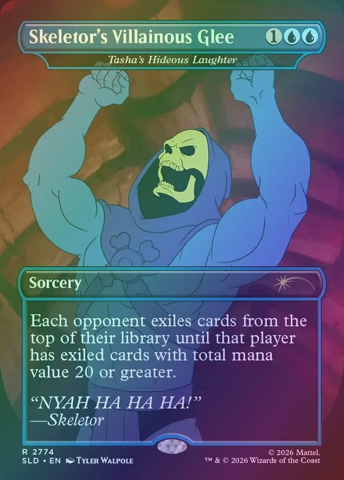 Tasha's Hideous Laughter (SLD) (2774) / Borderless / Foil