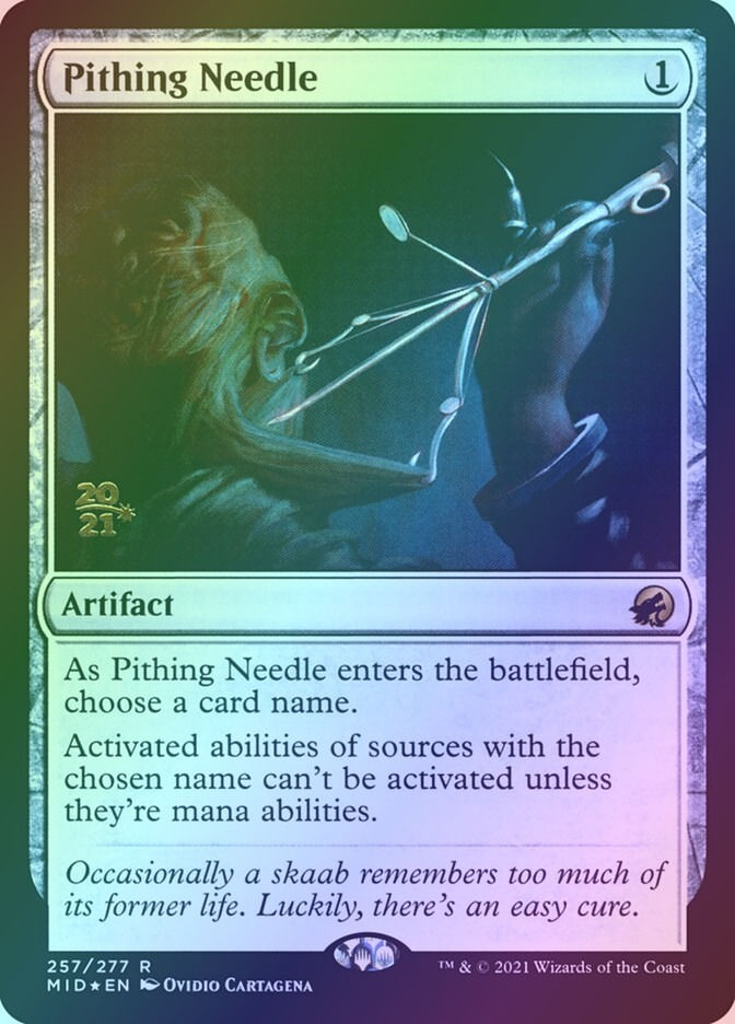Pithing Needle (PMID) (257s) / Foil