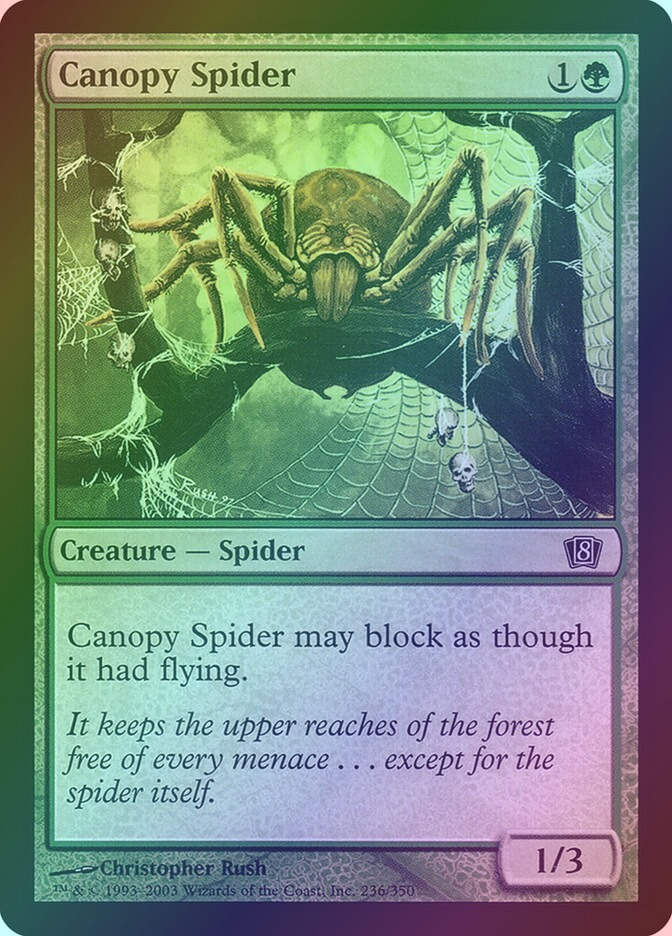 Canopy Spider (8ED) (236★) / Foil