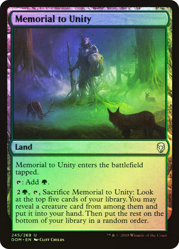 Memorial to Unity (DOM) (245) / Foil