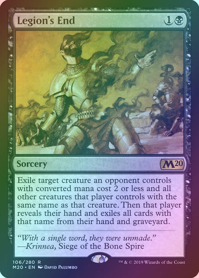Legion's End (M20) (106) / Foil