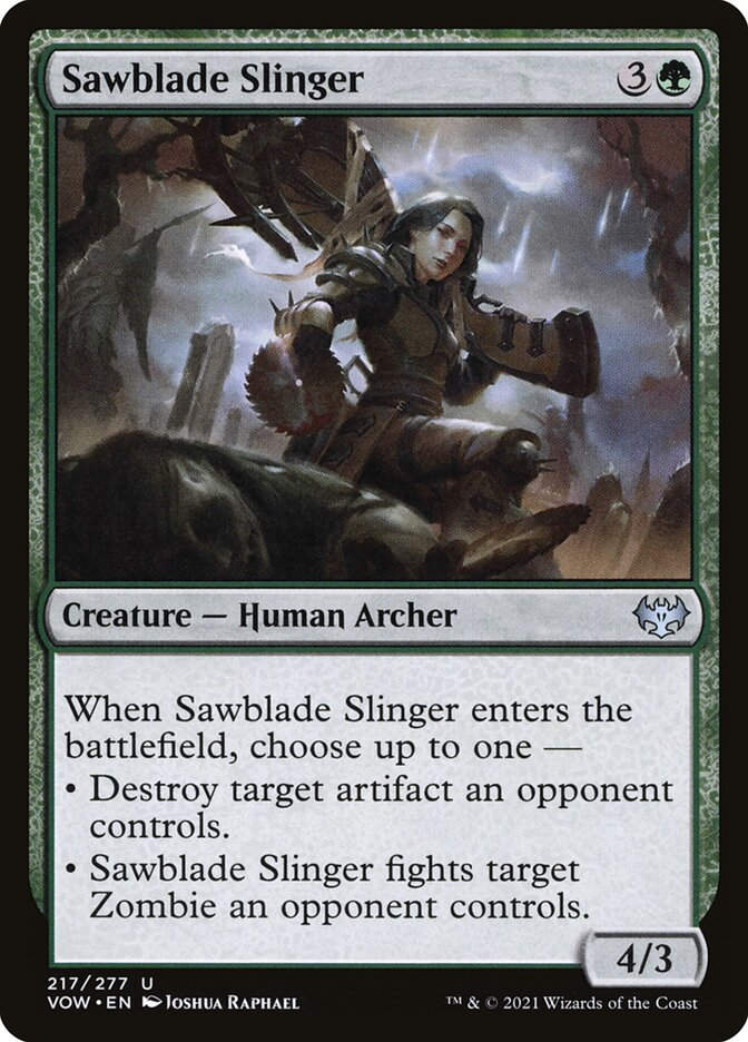 Sawblade Slinger (VOW) (217)