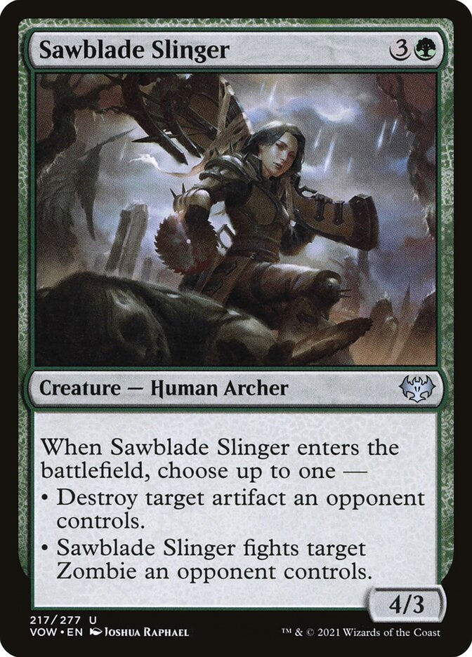 Sawblade Slinger (VOW) (217)