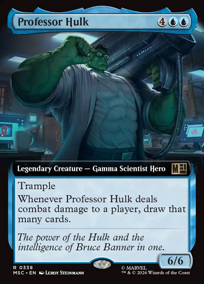 Professor Hulk (MSC) (338) / Extended Art