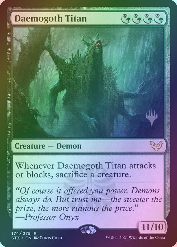 Daemogoth Titan (PSTX) (174p) / Foil
