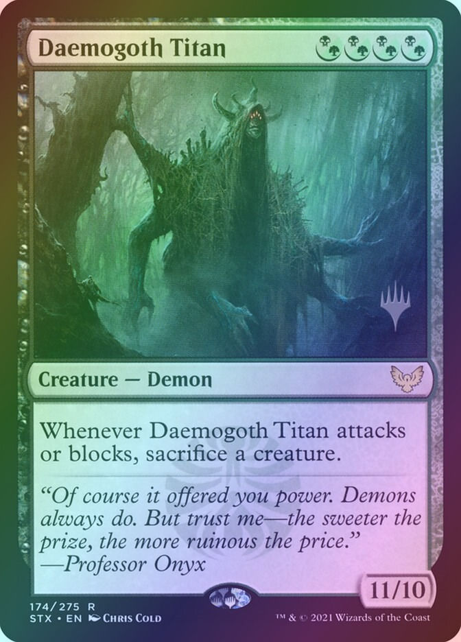 Daemogoth Titan (PSTX) (174p) / Foil