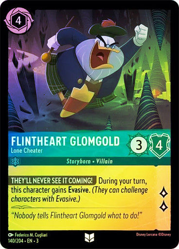 Flintheart Glomgold - Lone Cheater (LOR_ITI) / Foil