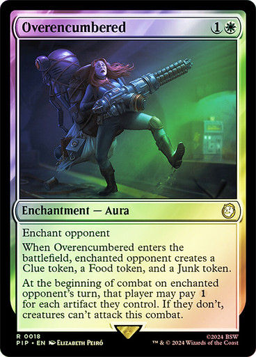 Overencumbered (pip) (18) / Foil