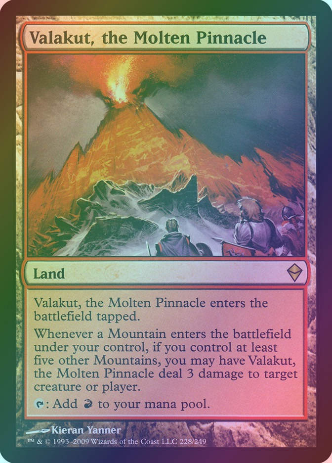 Valakut, the Molten Pinnacle (ZEN) (228) / Foil