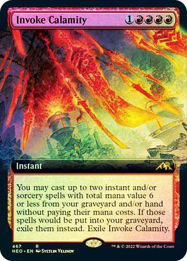 Invoke Calamity (NEO) / Extended Art / Foil