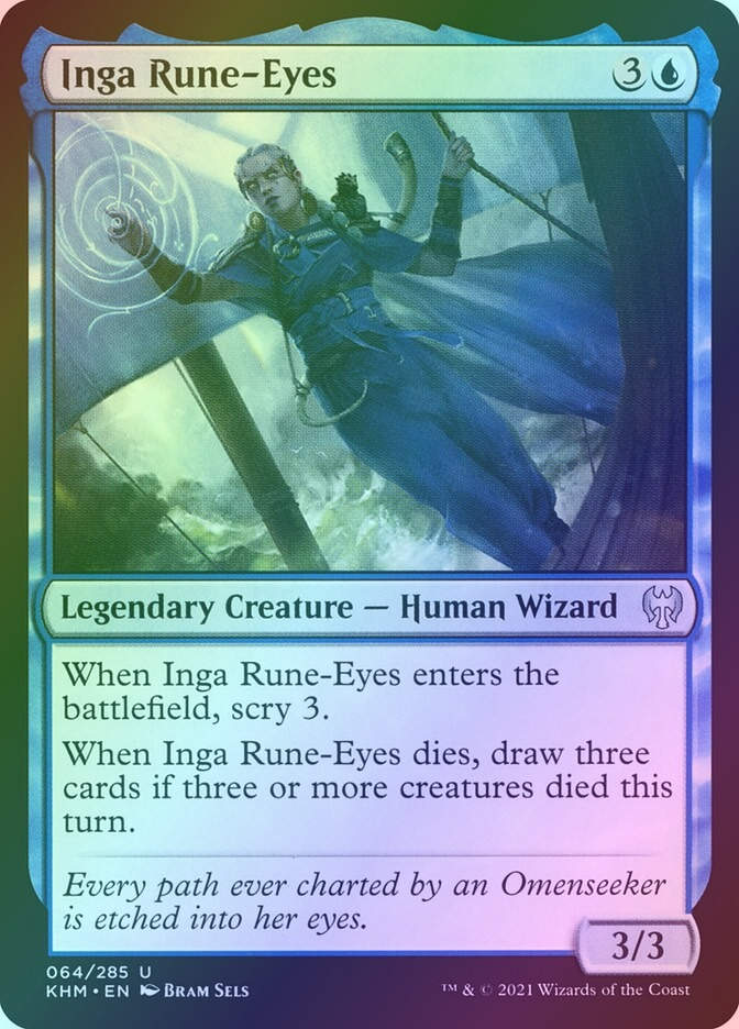 Inga Rune-Eyes (KHM) (64) / Foil