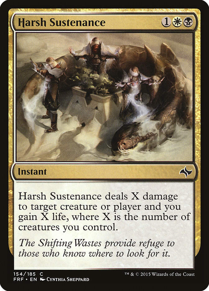 Harsh Sustenance (FRF) (154)
