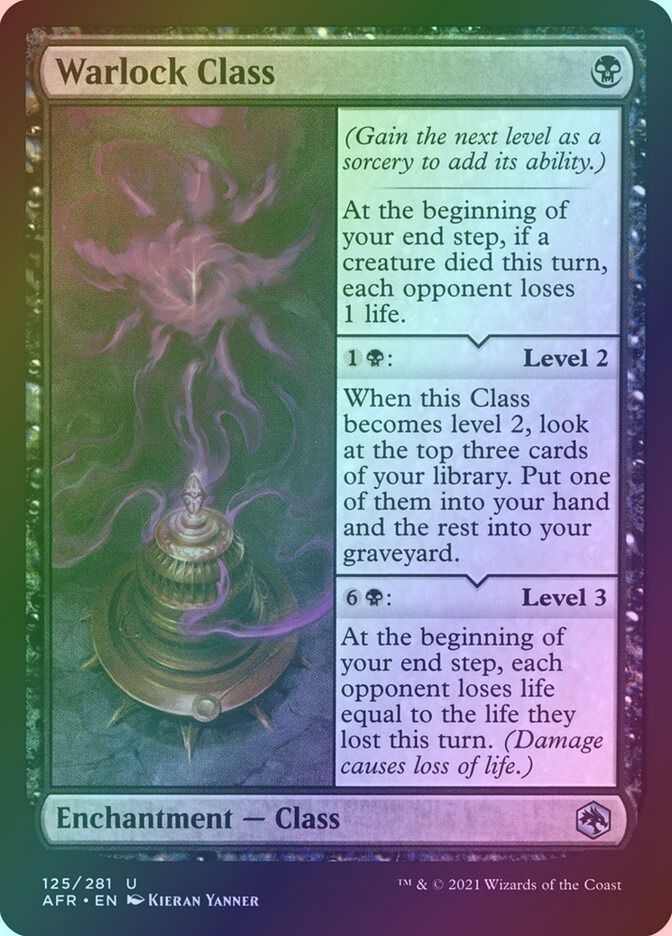 Warlock Class (AFR) (125) / Foil