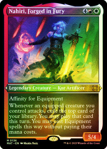 Nahiri, Forged in Fury (MAT) / Foil Etched