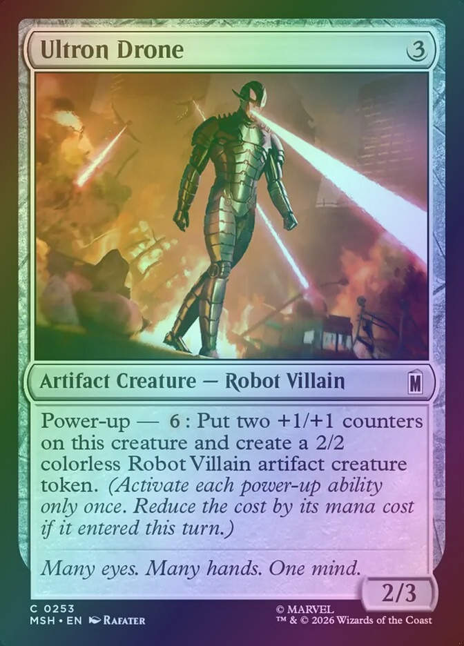 Ultron Drone (MSH) (253) / Foil