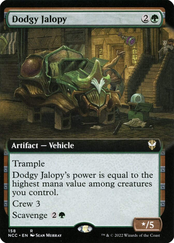 Dodgy Jalopy (NCC) (158) / Extended Art