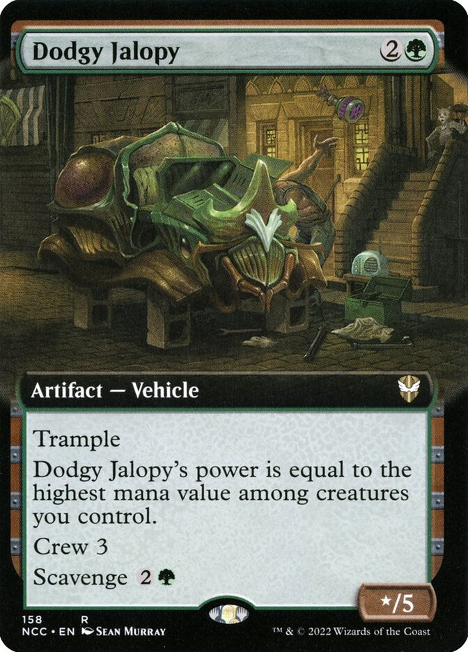 Dodgy Jalopy (NCC) (158) / Extended Art
