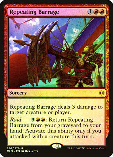 Repeating Barrage (XLN) (156) / Foil