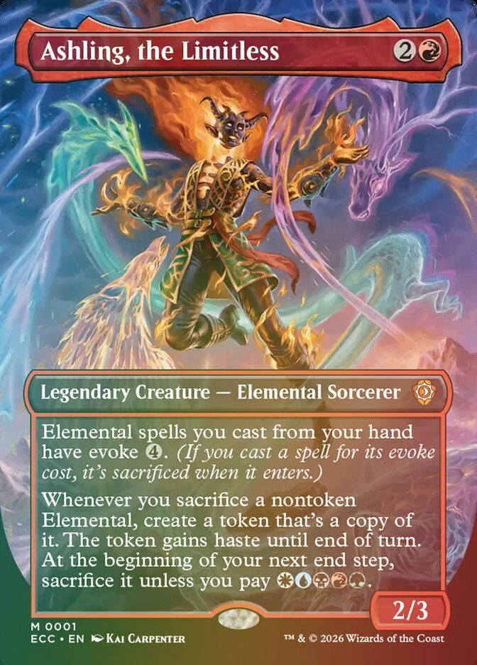 Ashling, the Limitless (ECC) (1) / Borderless / Foil