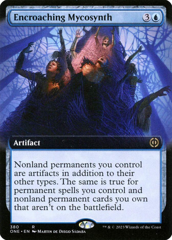 Encroaching Mycosynth (ONE) (380) / Extended Art