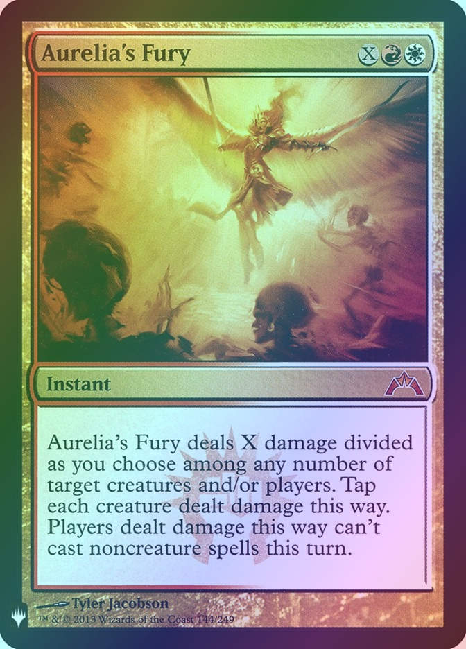 Aurelia's Fury (PLST) (GTC-144) / Foil