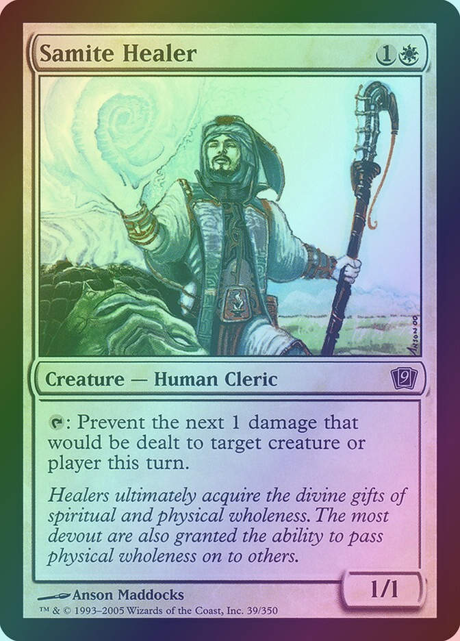Samite Healer (9ED) (39★) / Foil