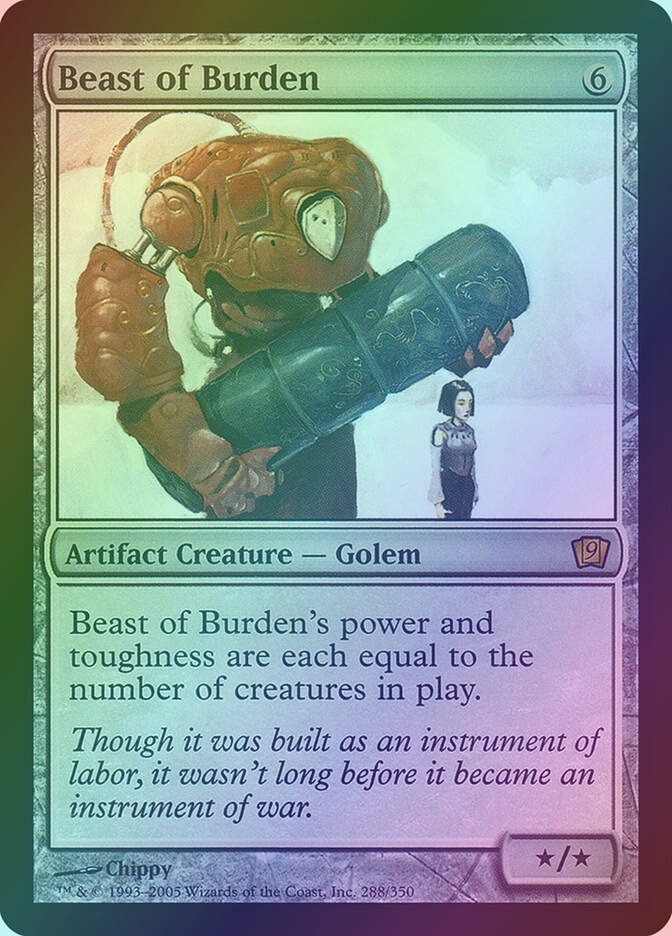 Beast of Burden (9ED) (288★) / Foil