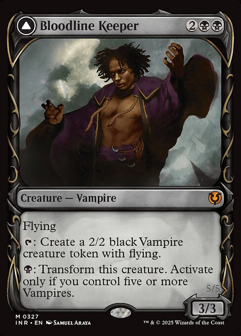 Bloodline Keeper // Lord of Lineage (INR) (327) / Showcase — cara 1 de 2