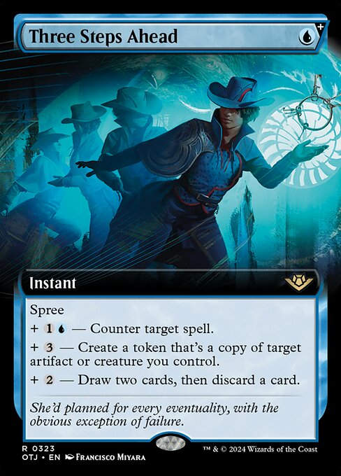 Three Steps Ahead (otj) (323) / Extended Art