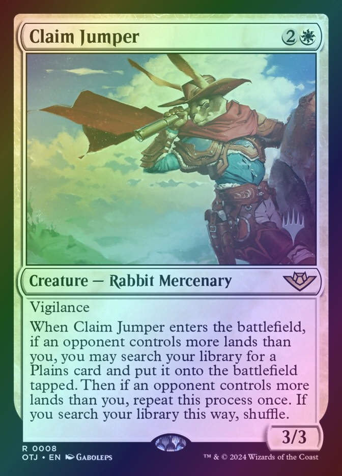 Claim Jumper (POTJ) (8p) / Foil