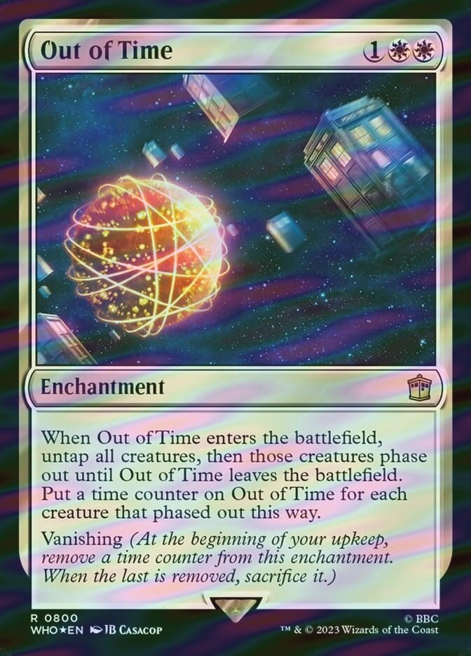 Out of Time (WHO) (800) / Surge Foil